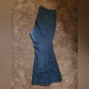 Extra high rise, boot cut Old Navy jeans